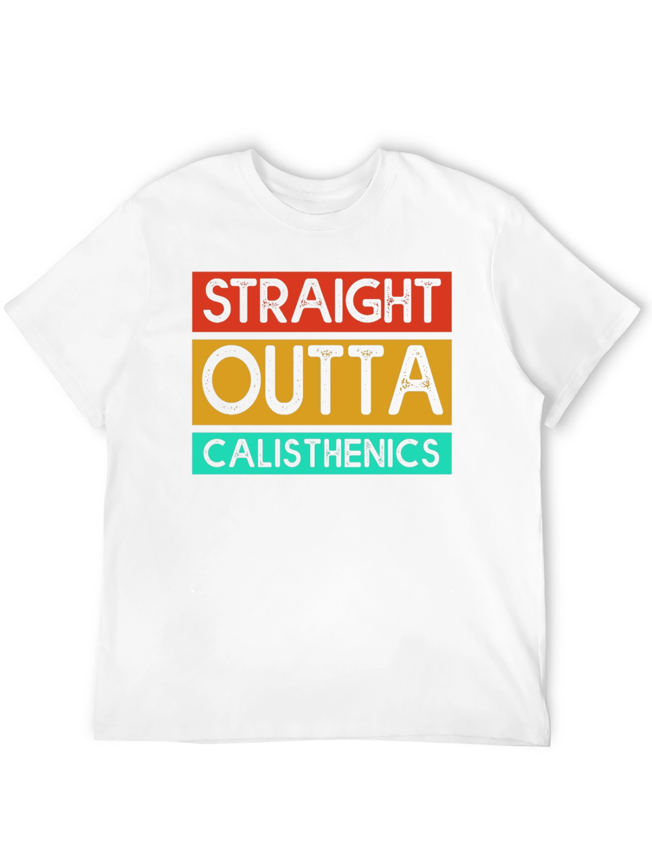 Straight Outta Calisthenics T-Shirt - Black