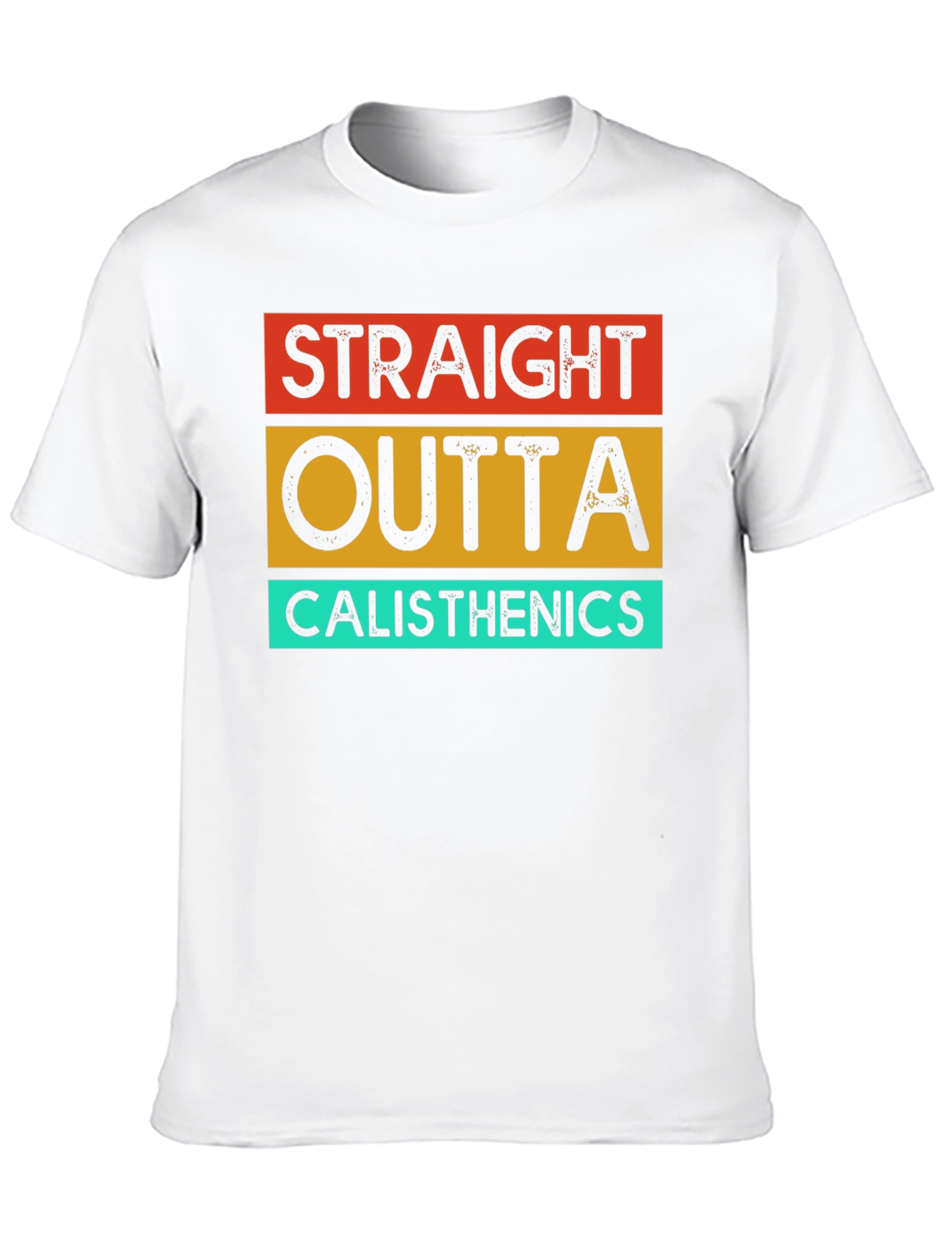 Straight Outta Calisthenics T-Shirt - Black