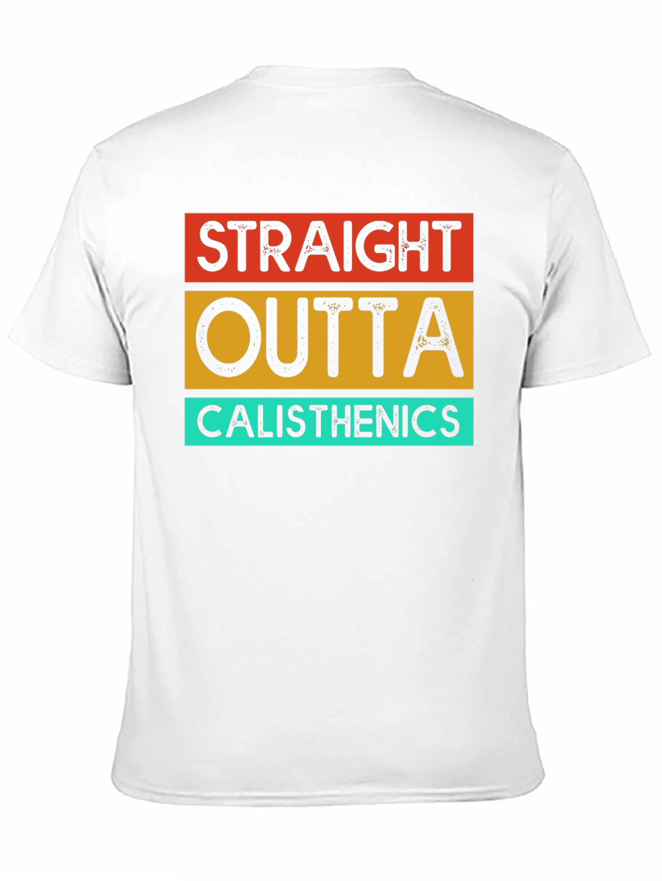 Straight Outta Calisthenics T-Shirt - Black