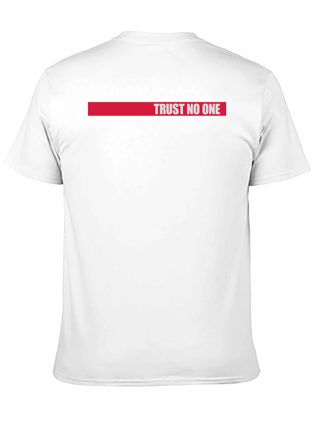Trust No One Graphic Tee - Black