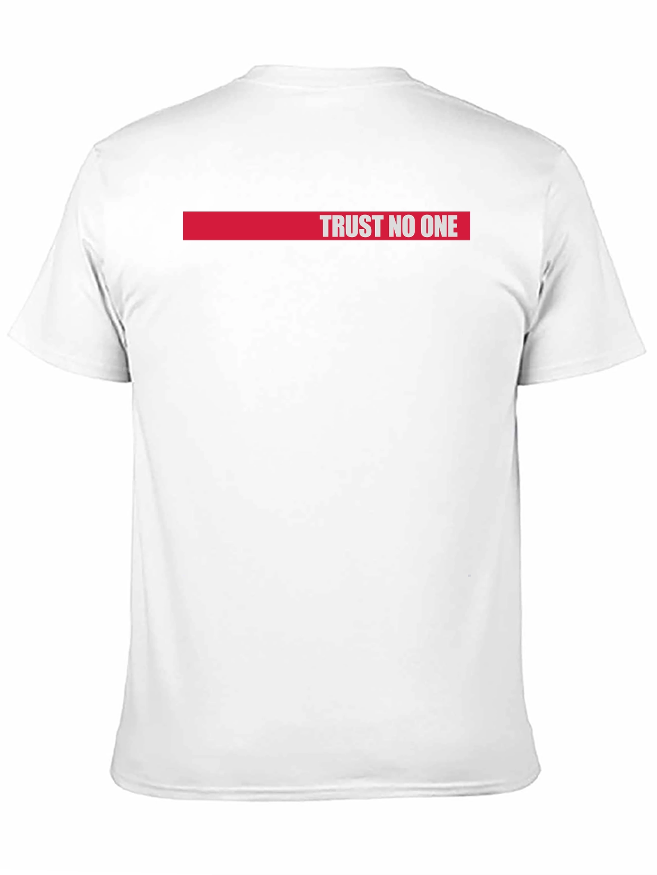 Trust No One Graphic Tee - Black