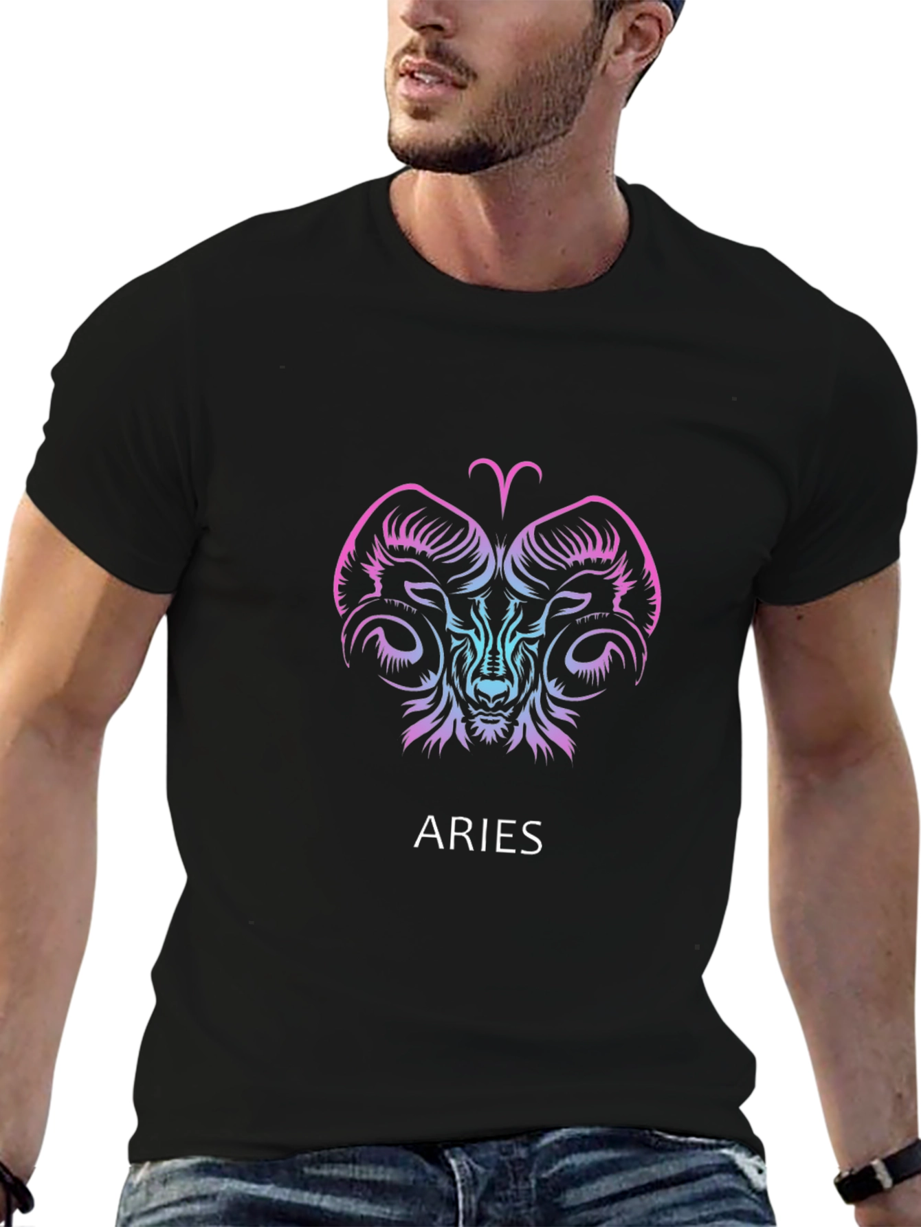 Aries Zodiac Graphic T-Shirt