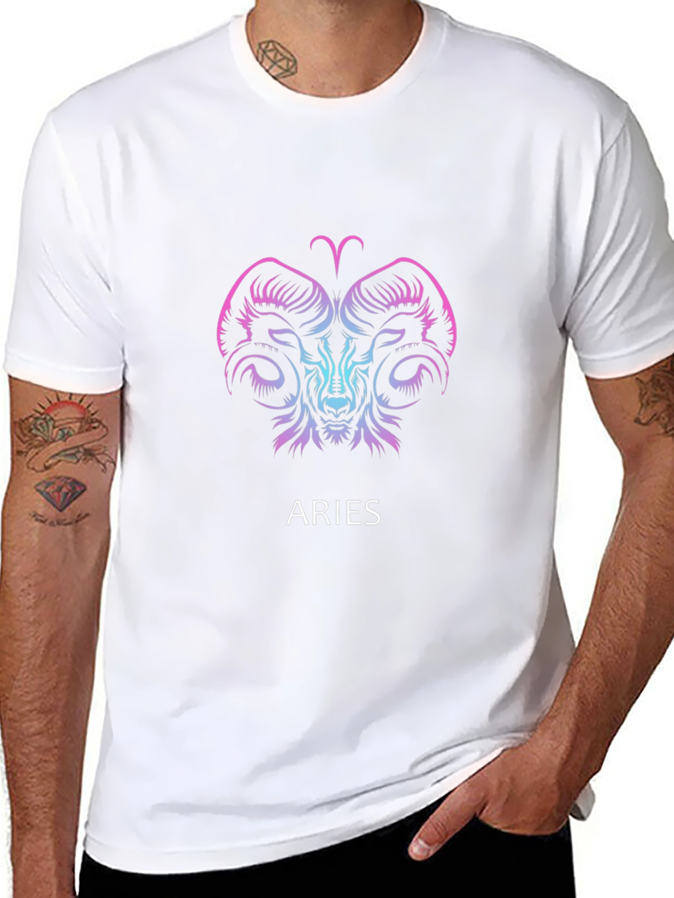 Aries Zodiac Graphic T-Shirt