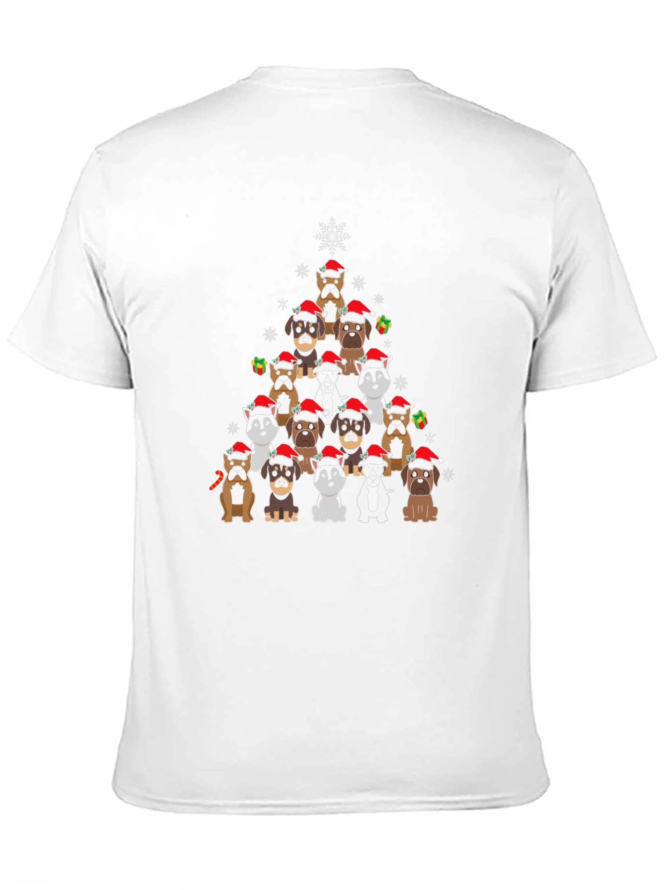 Christmas Dog Tree Graphic Tee