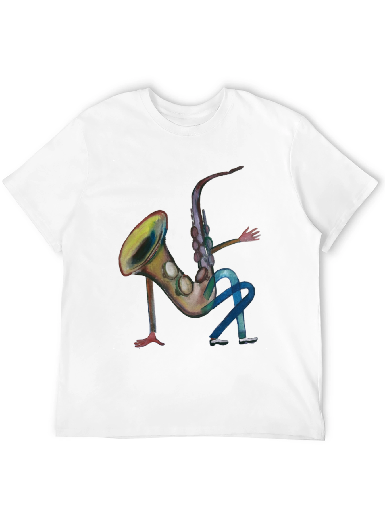 Saxophone Man Graphic T-Shirt