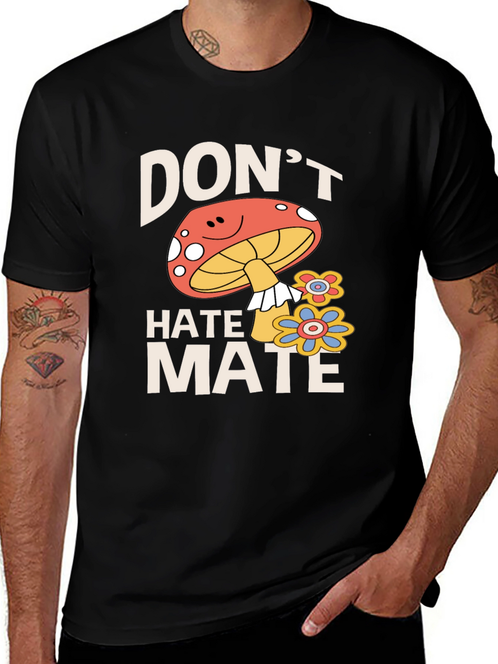Dont Hate Mate Graphic Tee