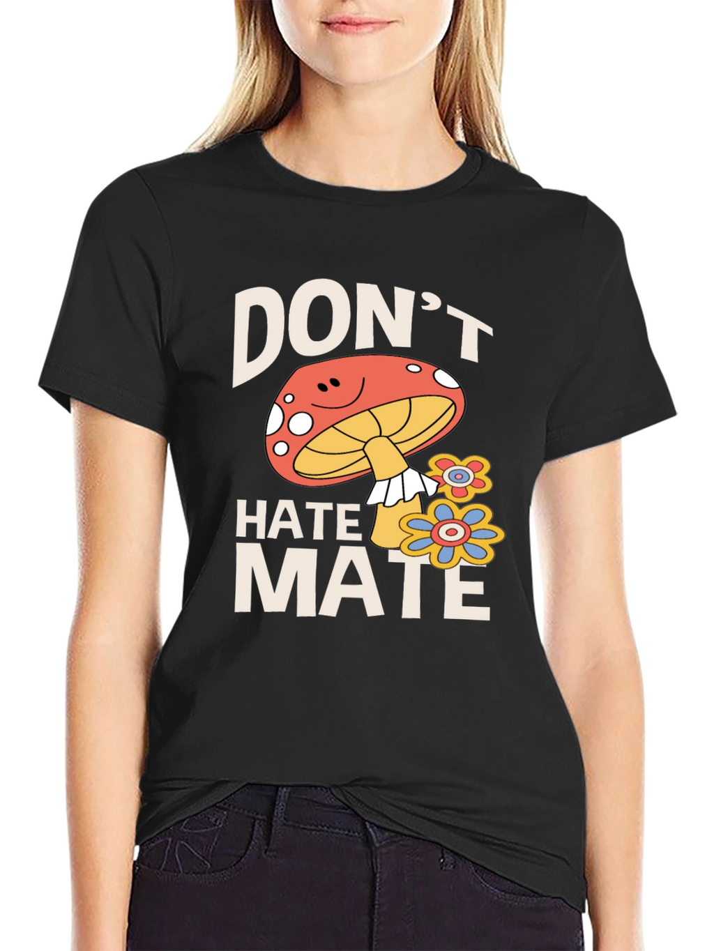Dont Hate Mate Graphic Tee