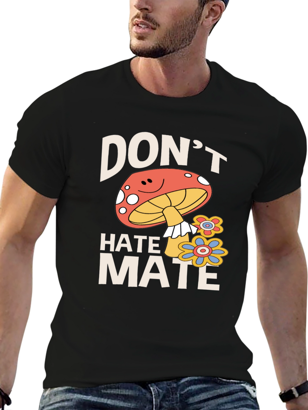 Dont Hate Mate Graphic Tee