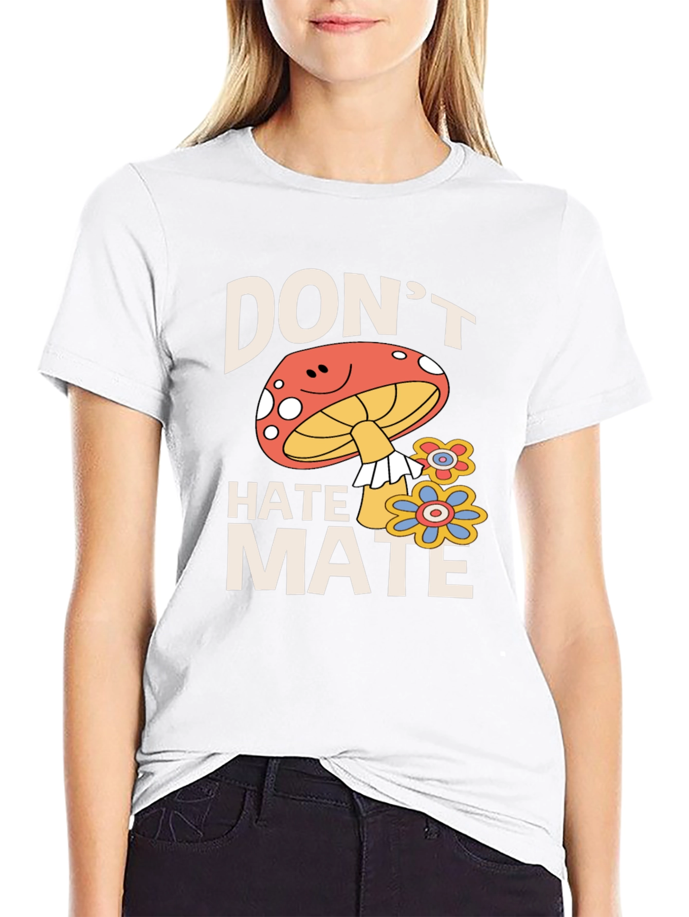 Dont Hate Mate Graphic Tee