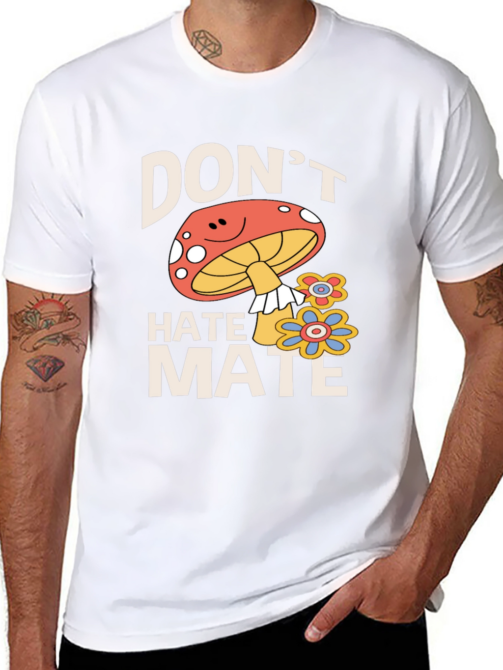 Dont Hate Mate Graphic Tee