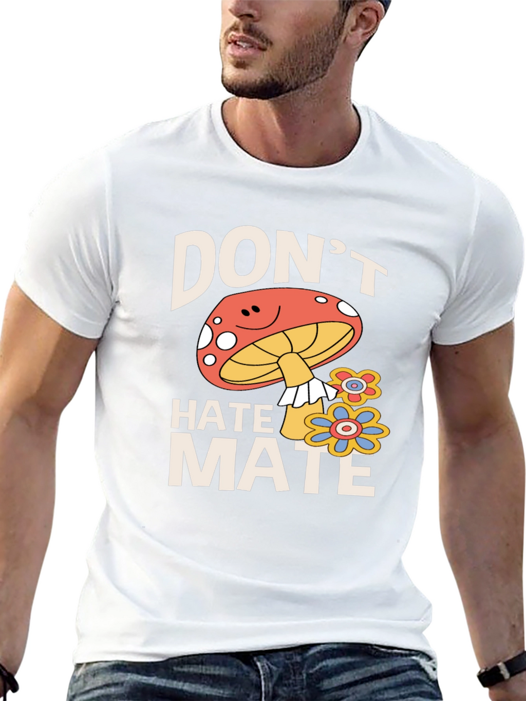 Dont Hate Mate Graphic Tee