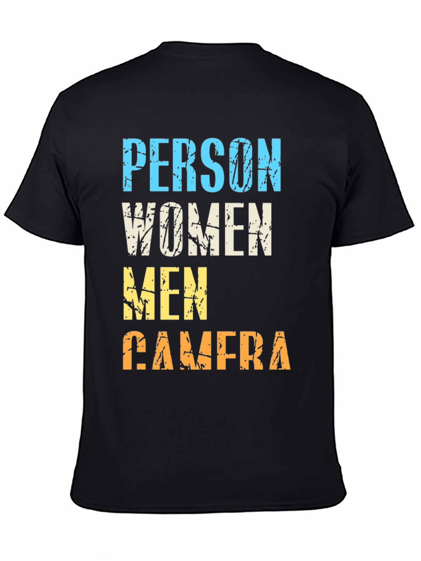 Person Woman Men Camera T-Shirt