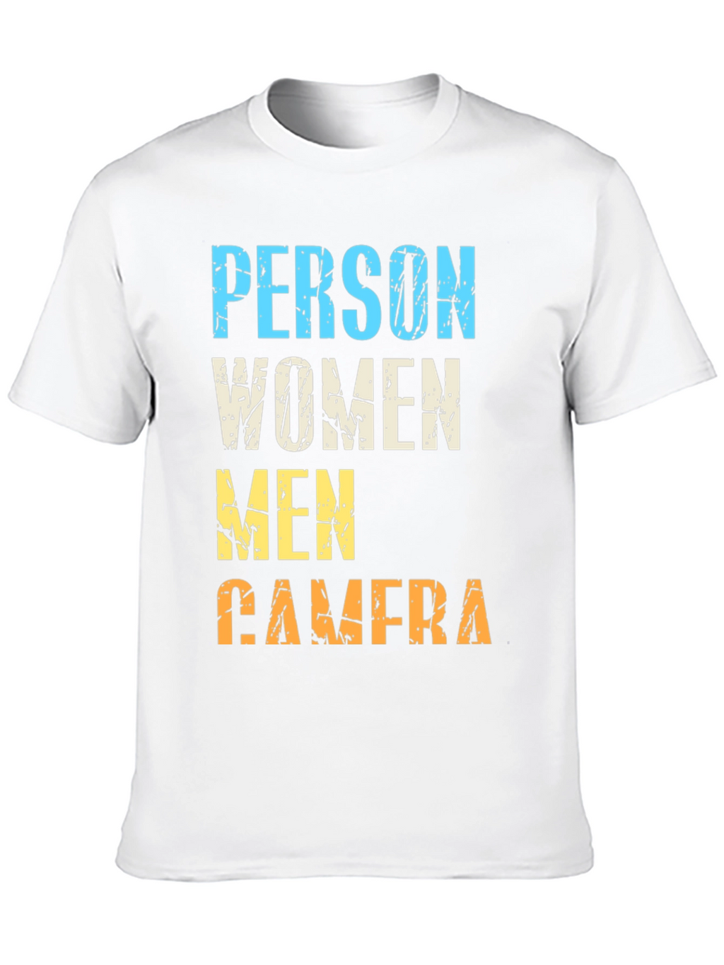 Person Woman Men Camera T-Shirt