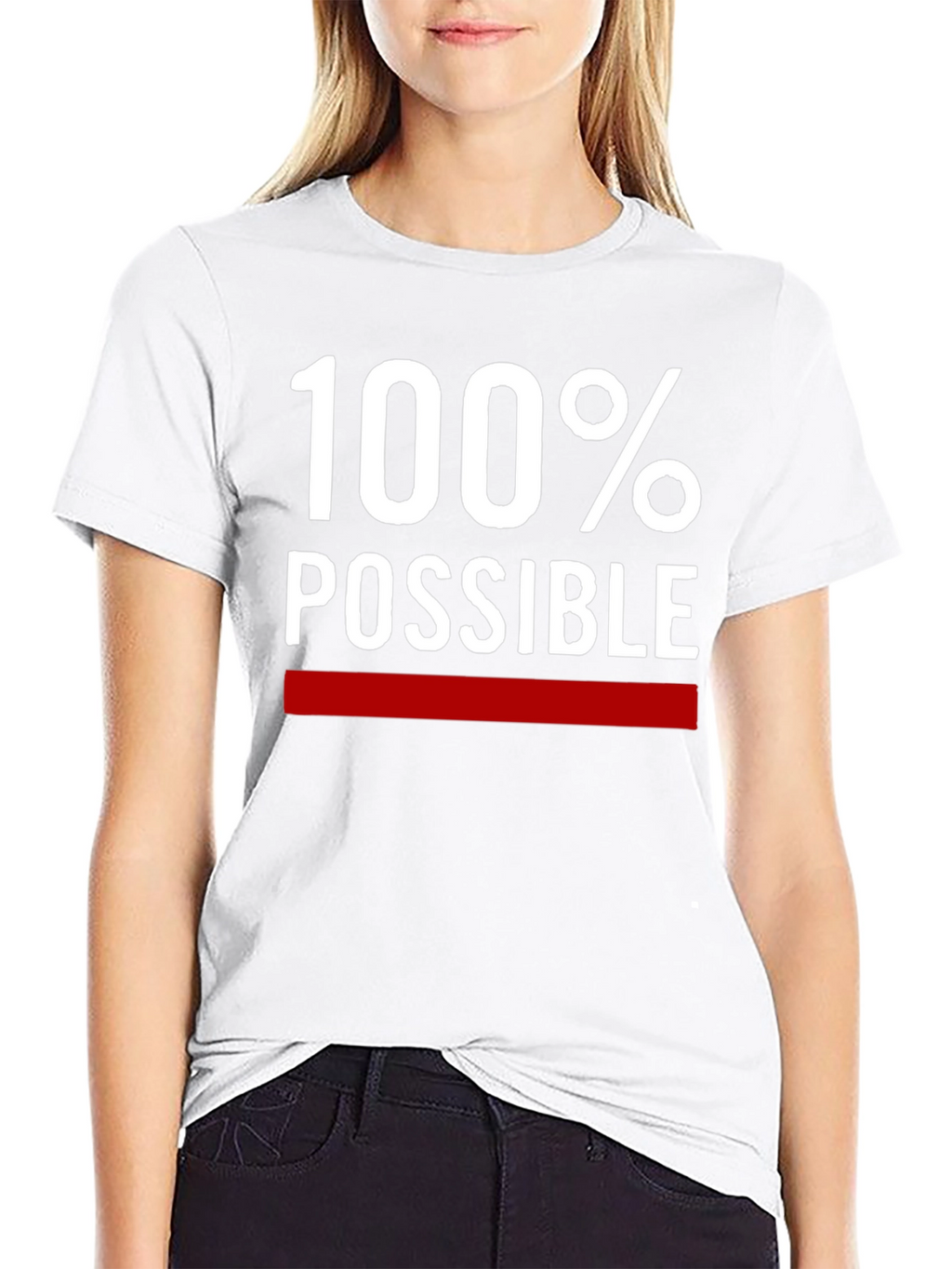 100% Possible Graphic Tee - Motivational T-Shirt