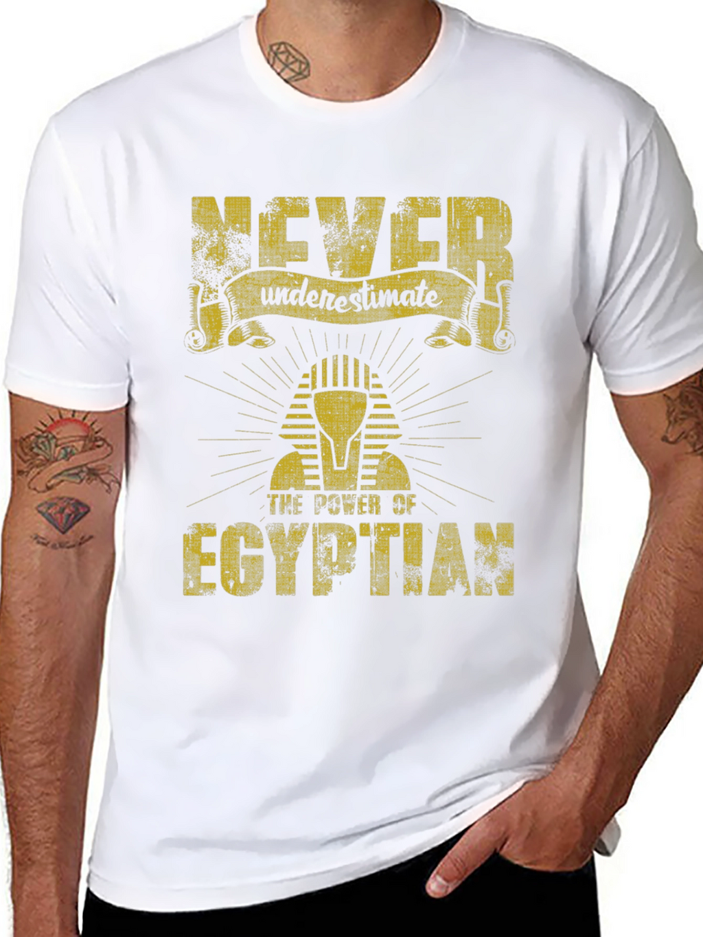 Never Underestimate Egyptian Power T-Shirt