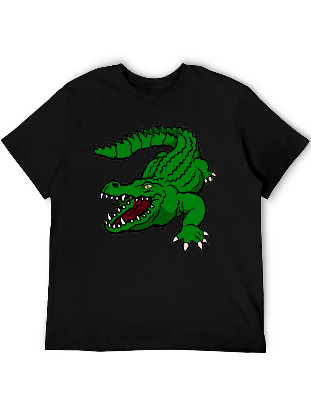 Green Alligator Graphic T-Shirt - Bold Style