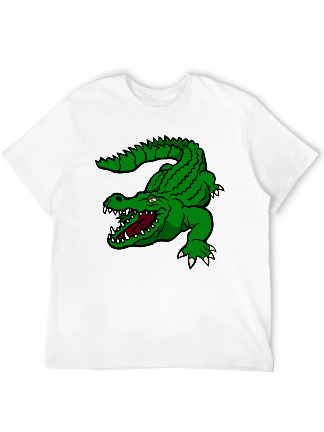 Green Alligator Graphic T-Shirt - Bold Style