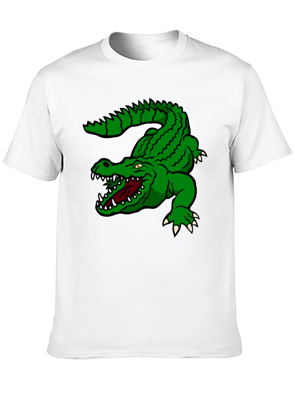 Green Alligator Graphic T-Shirt - Bold Style