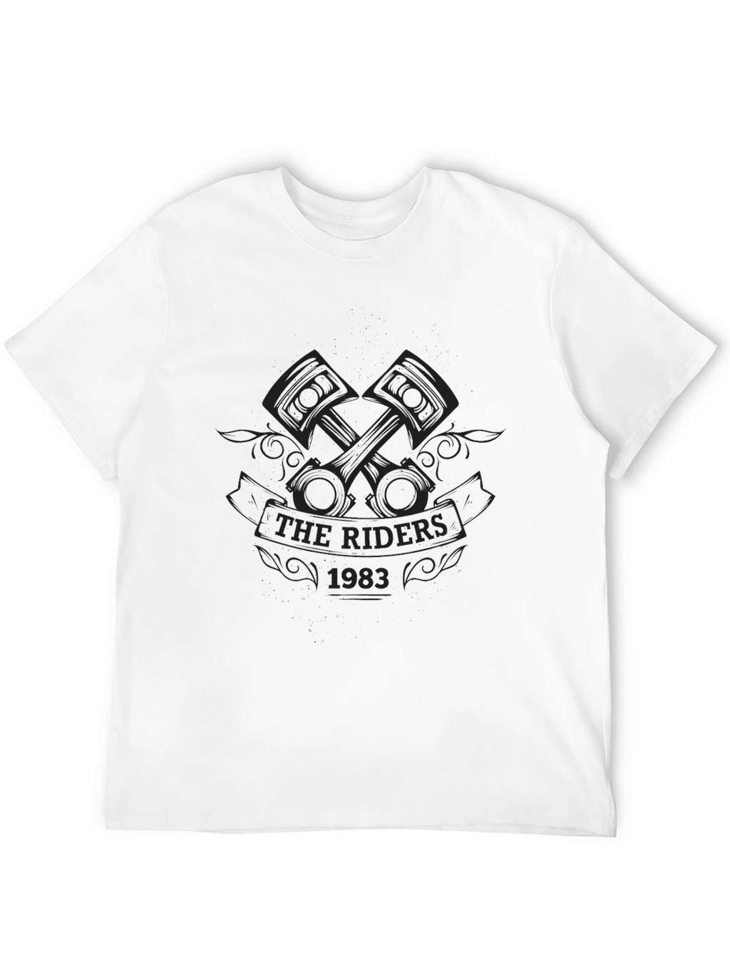 The Riders 1983 Black Graphic Tee