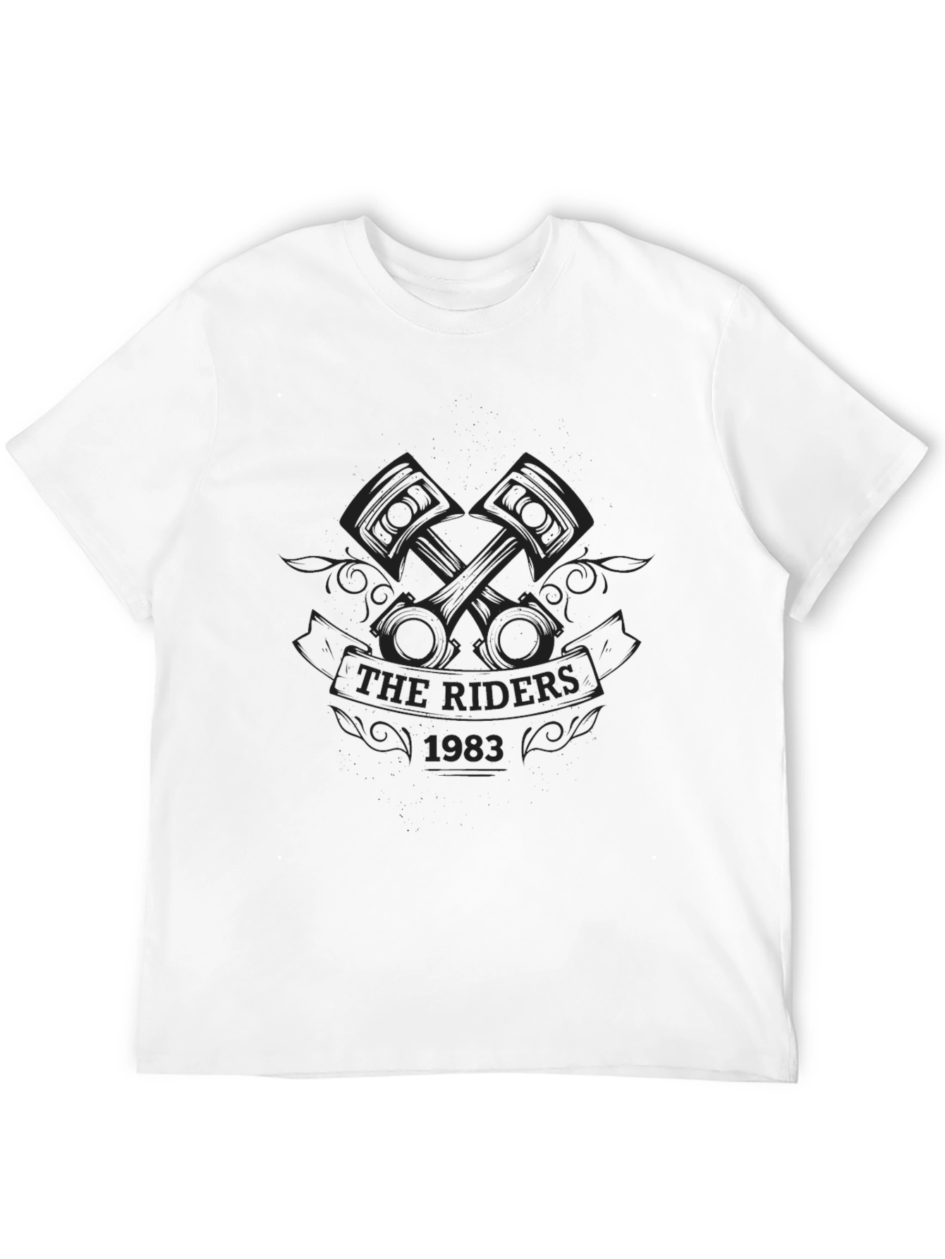 The Riders 1983 Black Graphic Tee