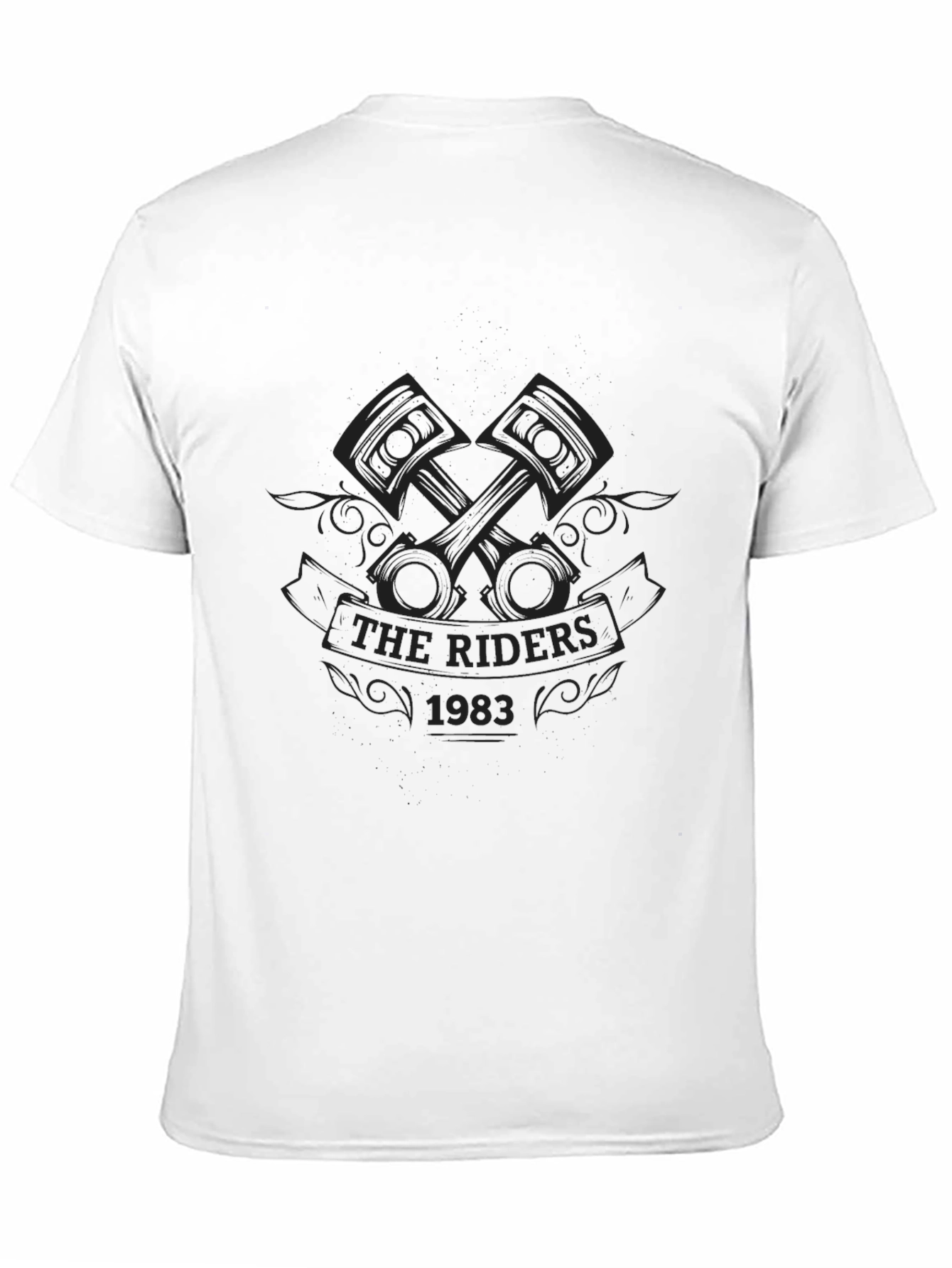 The Riders 1983 Black Graphic Tee