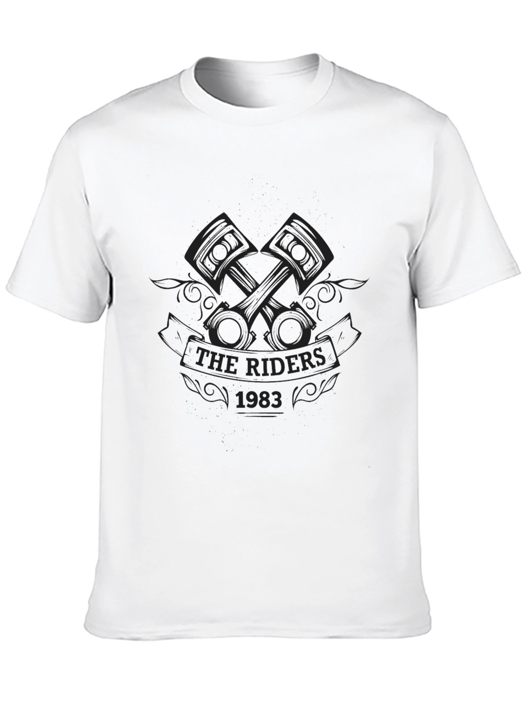 The Riders 1983 Black Graphic Tee