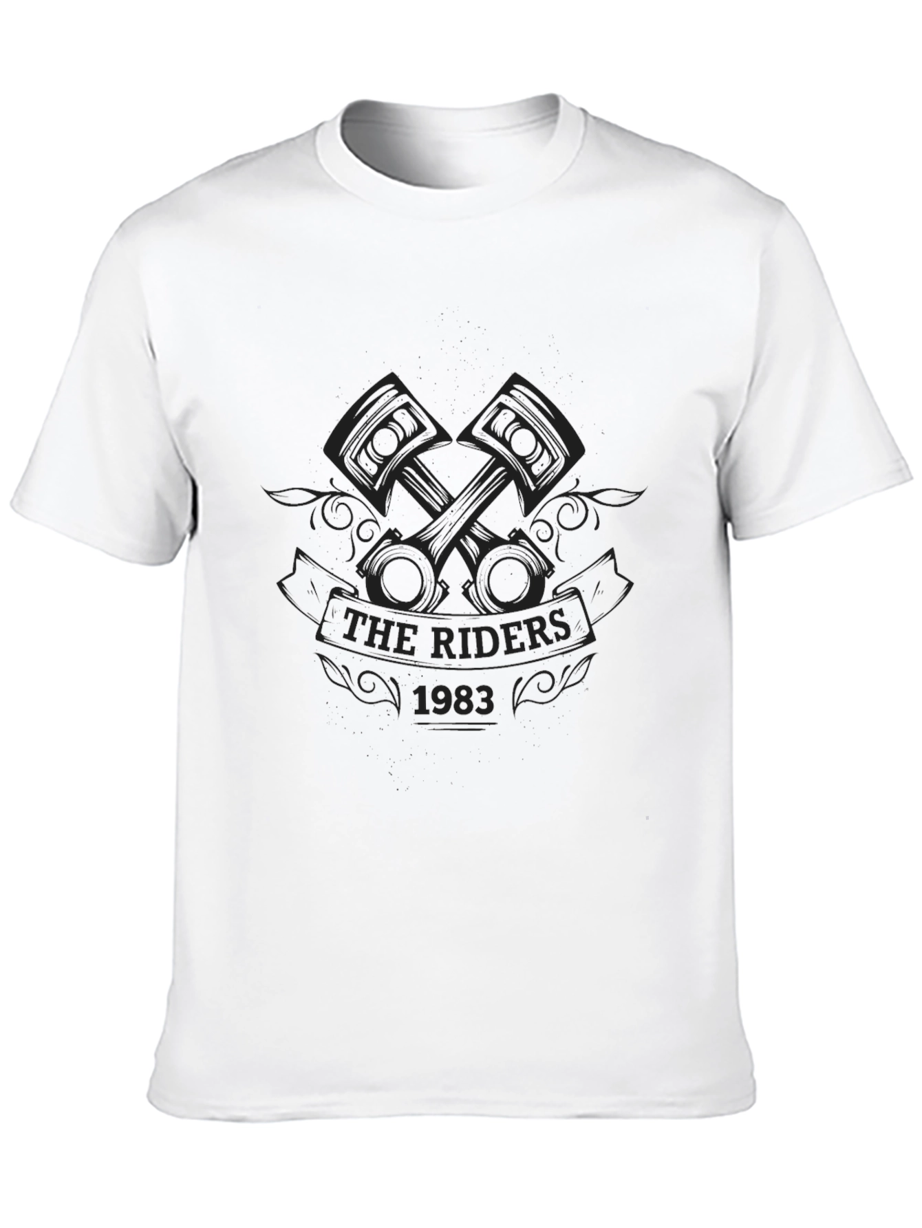 The Riders 1983 Black Graphic Tee
