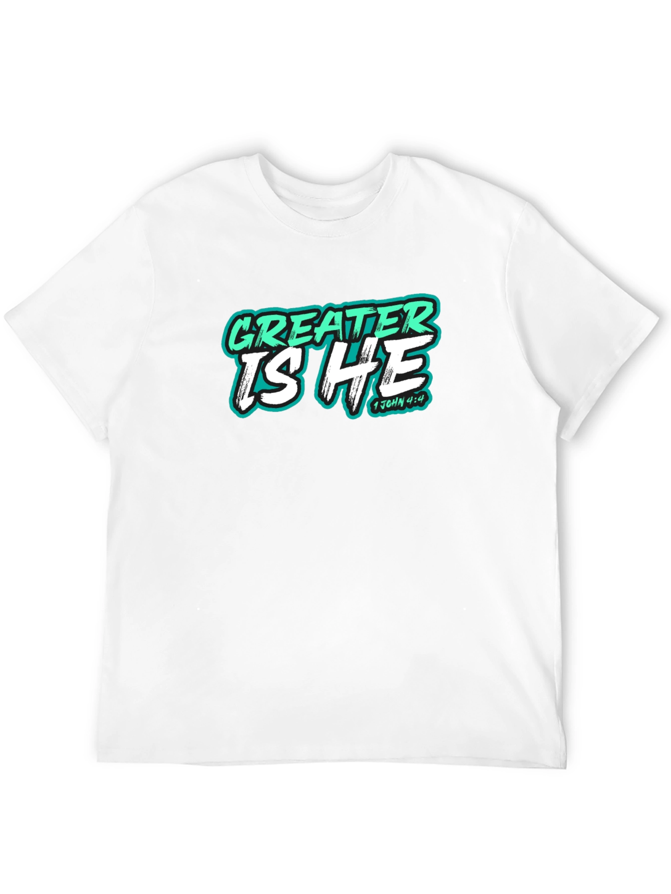 Greater Is He Christian T-Shirt