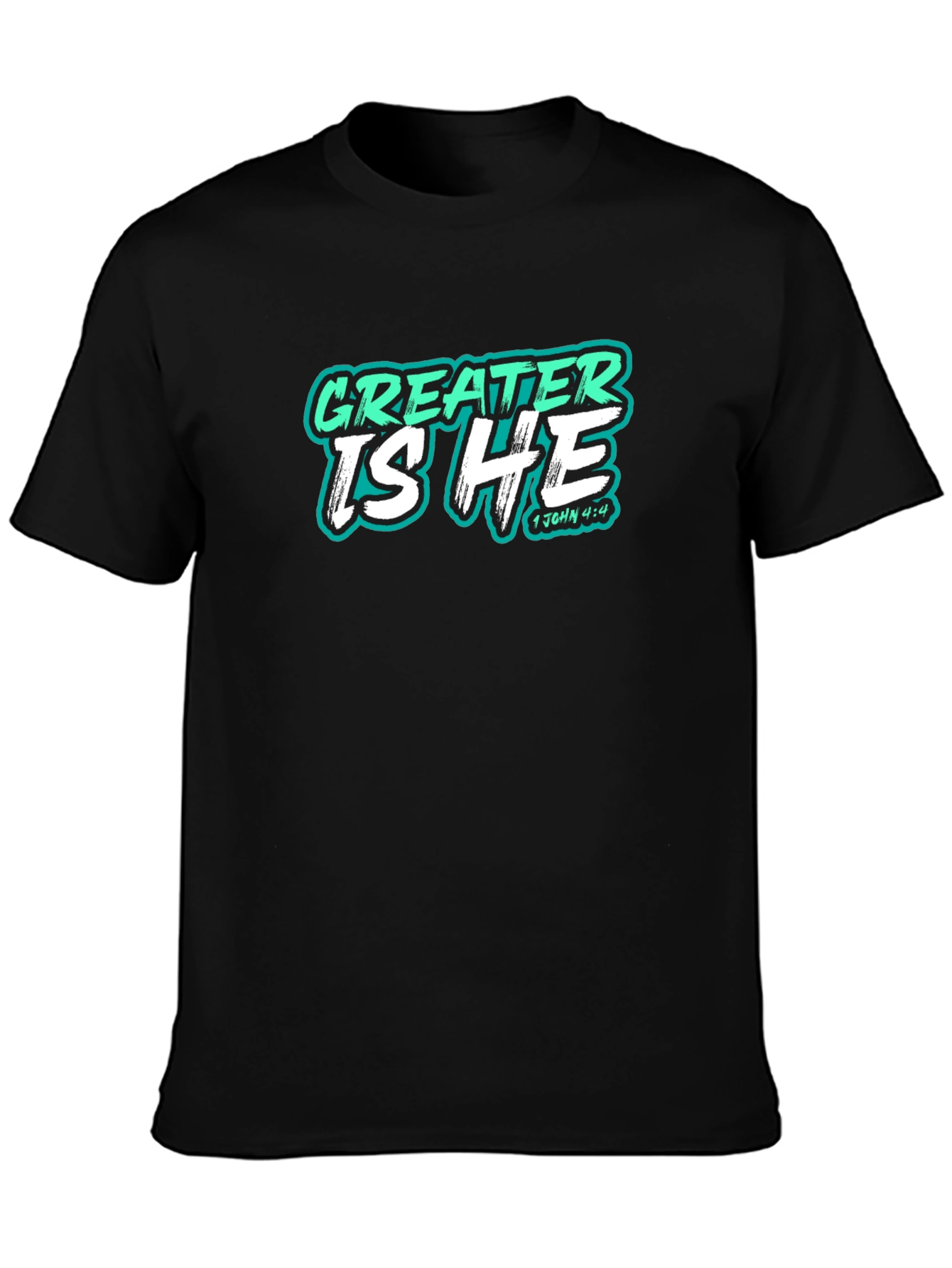 Greater Is He Christian T-Shirt