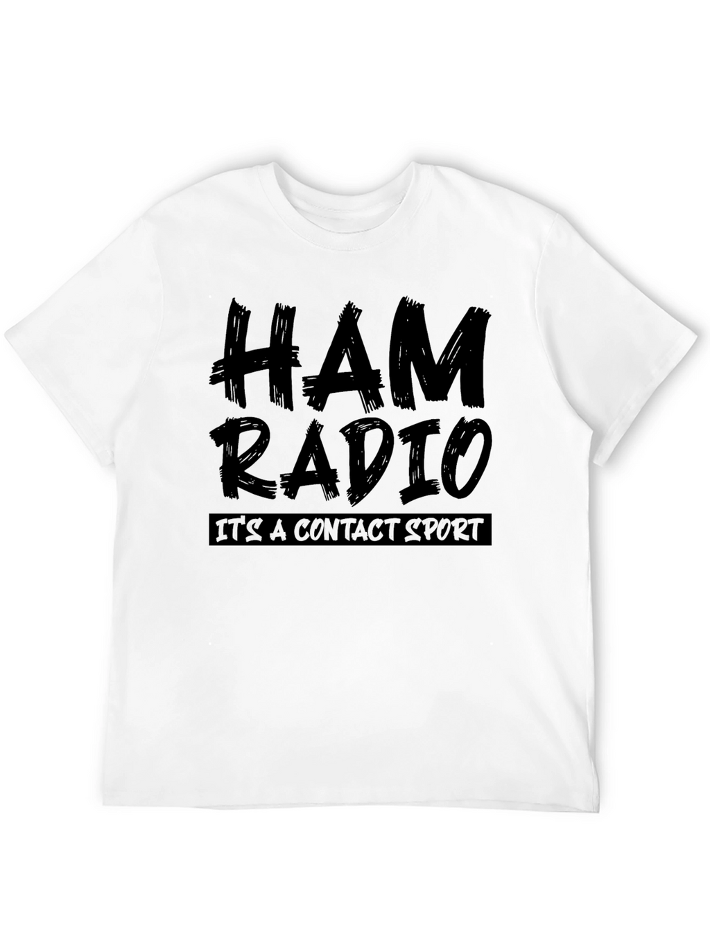 Ham Radio Contact Sport Graphic Tee