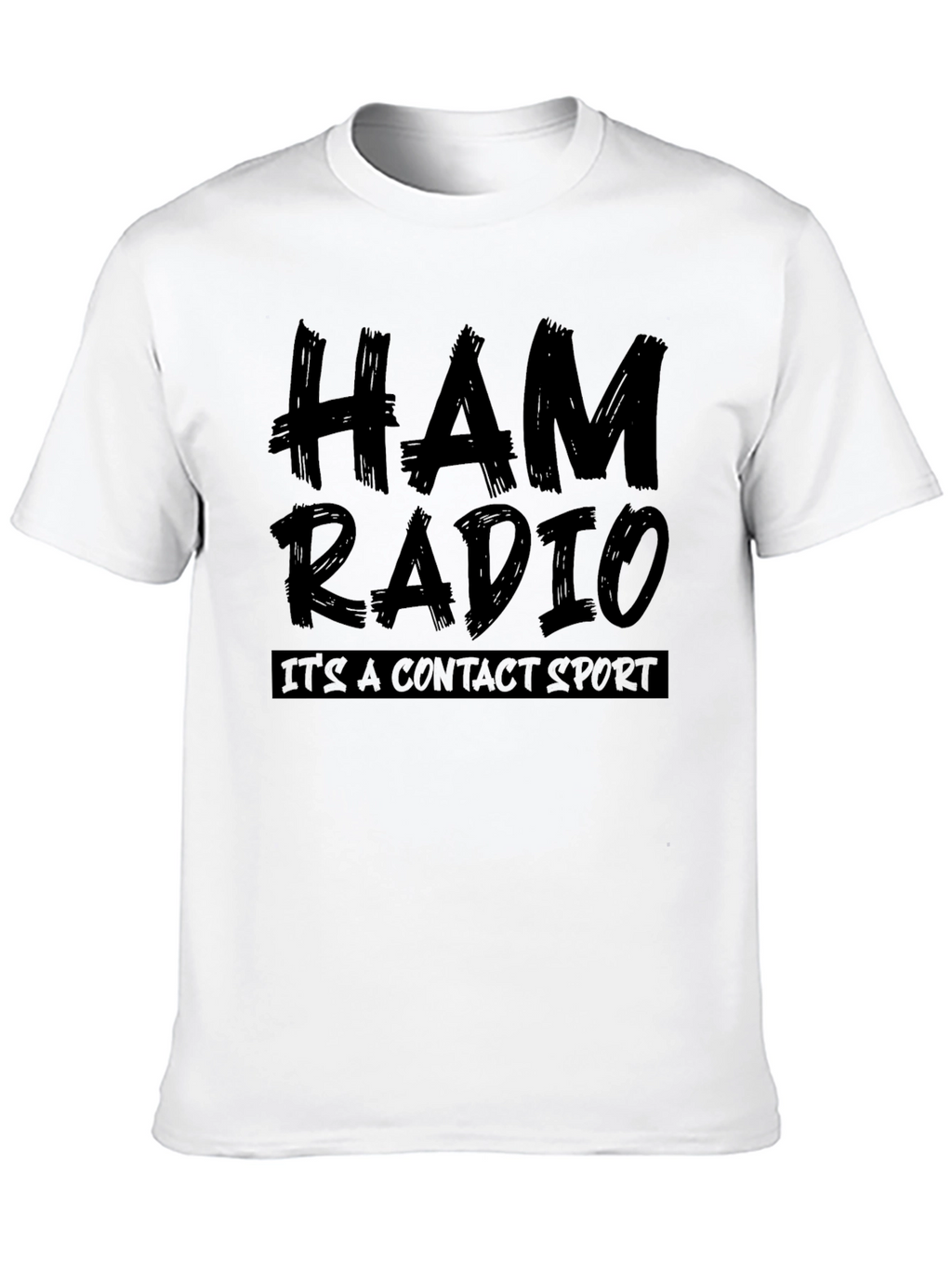 Ham Radio Contact Sport Graphic Tee