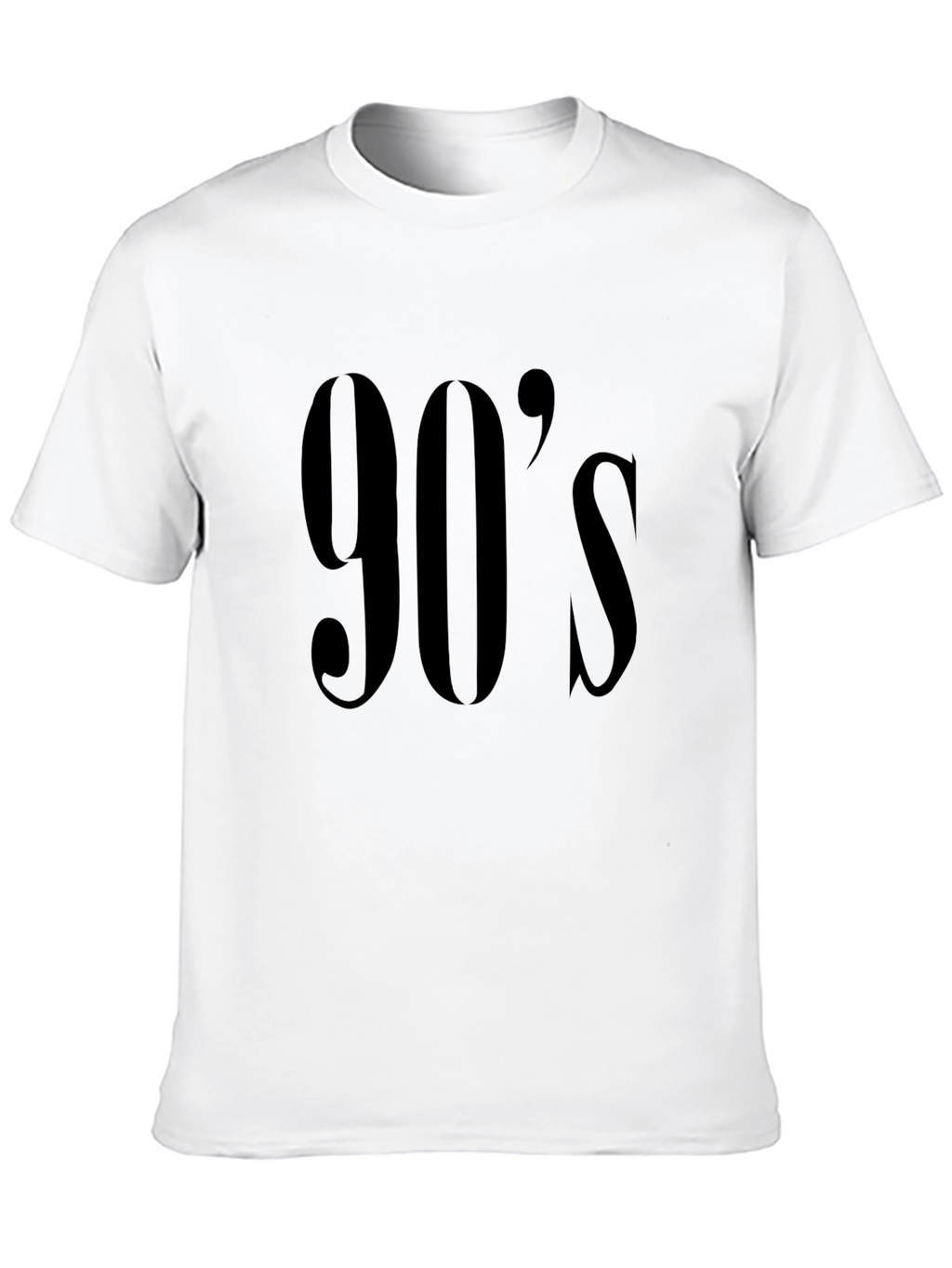 90s Style Black Tee