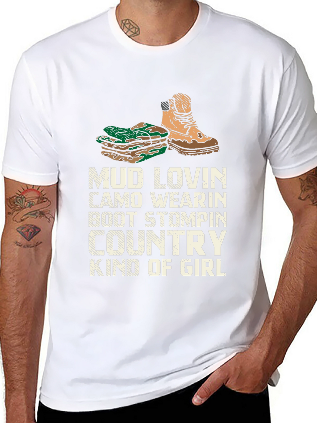 Mud Lovin Country Girl Graphic T-Shirt