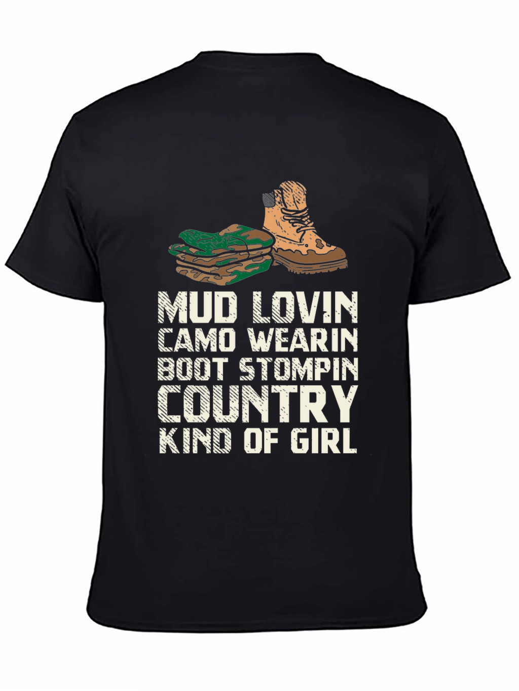 Mud Lovin Country Girl Graphic T-Shirt