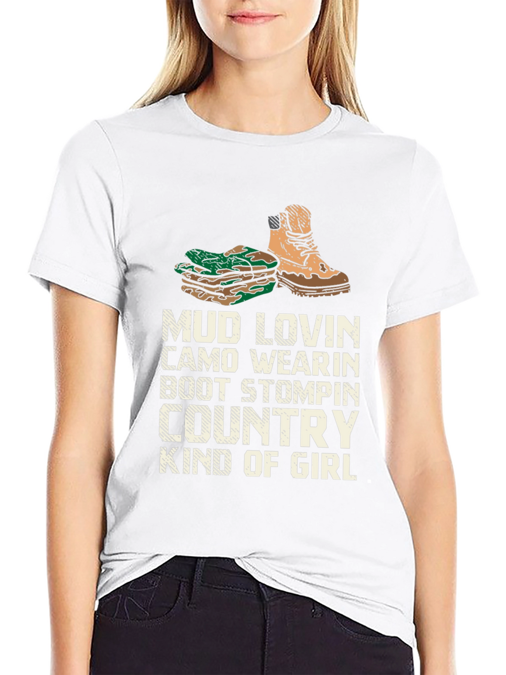 Mud Lovin Country Girl Graphic T-Shirt