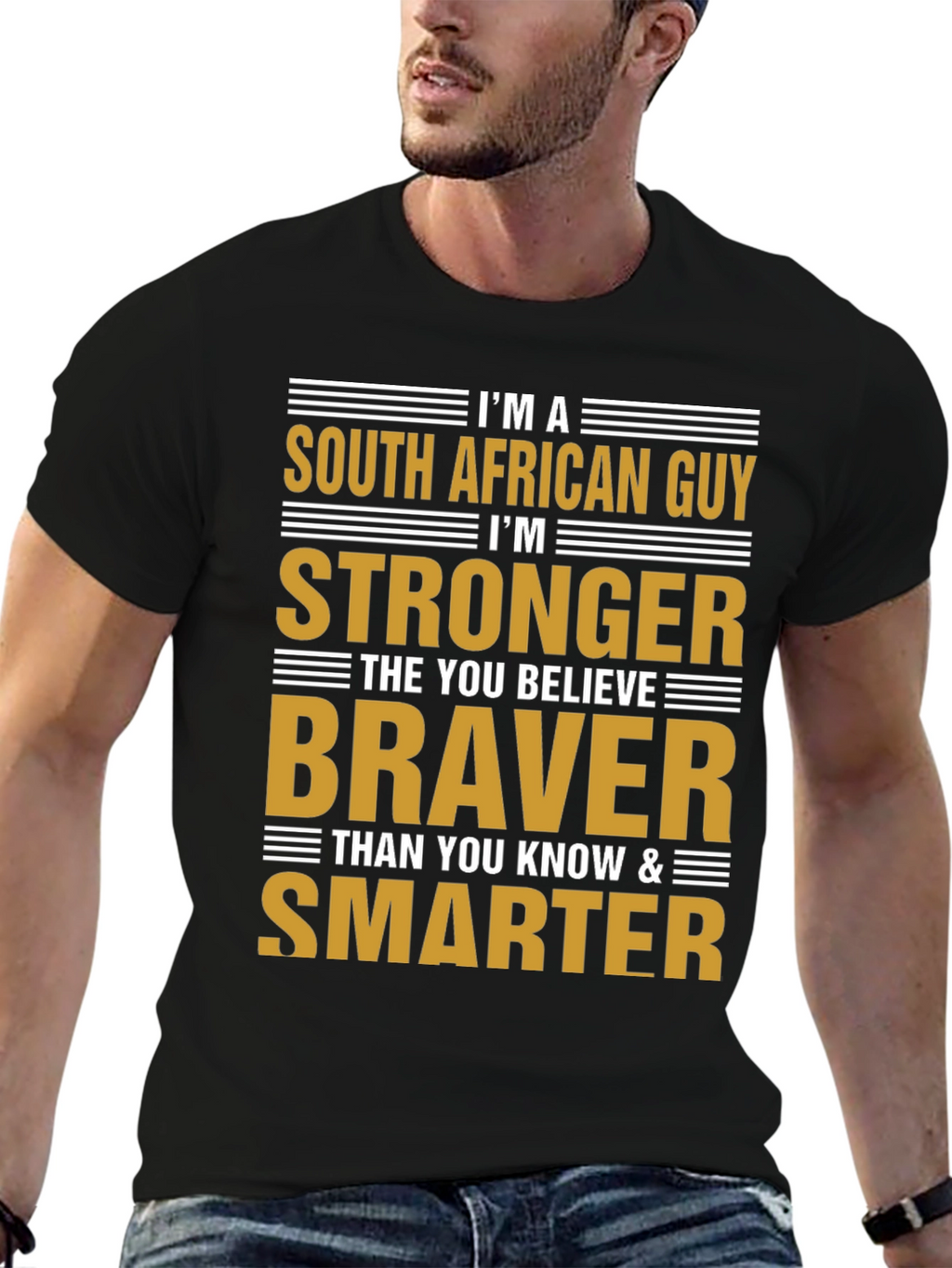 South African Guy Graphic Tee