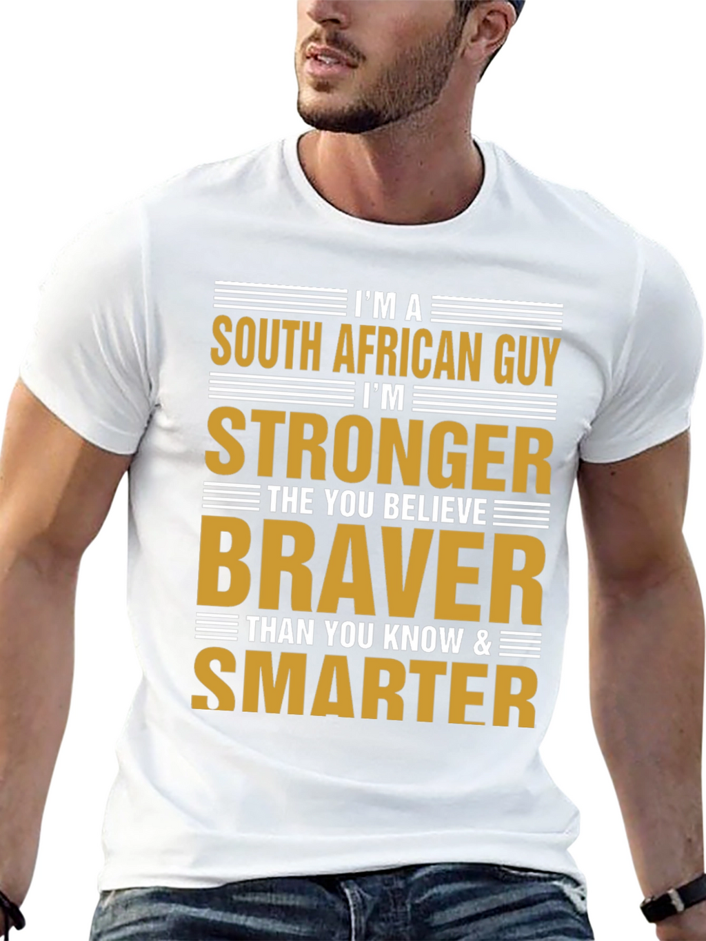 South African Guy Graphic Tee
