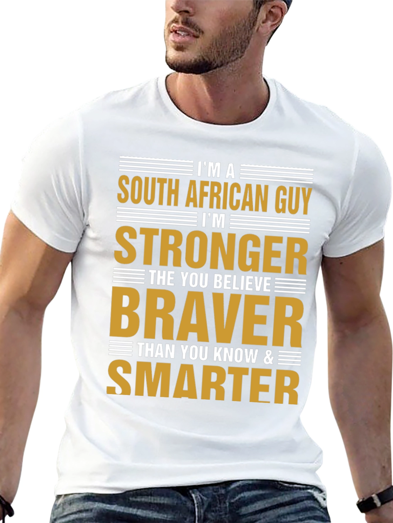 South African Guy Graphic Tee