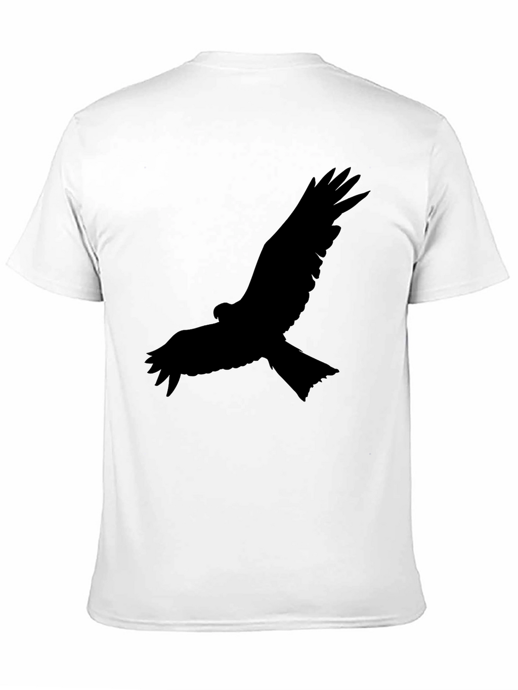 Black Bird Graphic Tee - Mens Crew Neck T-Shirt