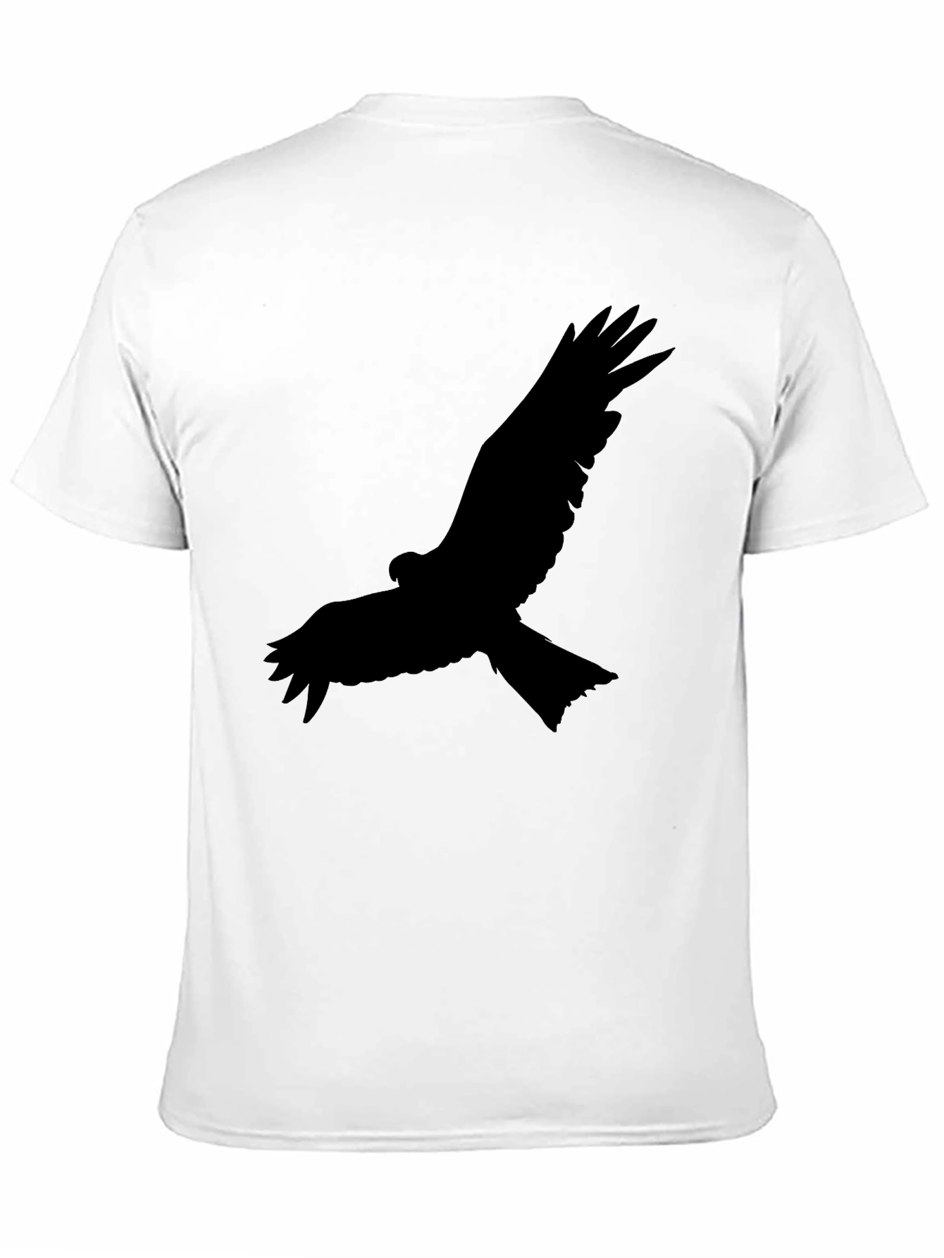 Black Bird Graphic Tee - Mens Crew Neck T-Shirt
