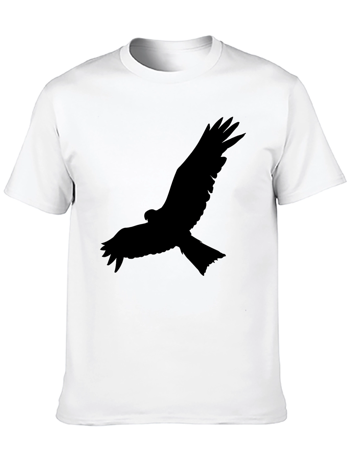 Black Bird Graphic Tee - Mens Crew Neck T-Shirt