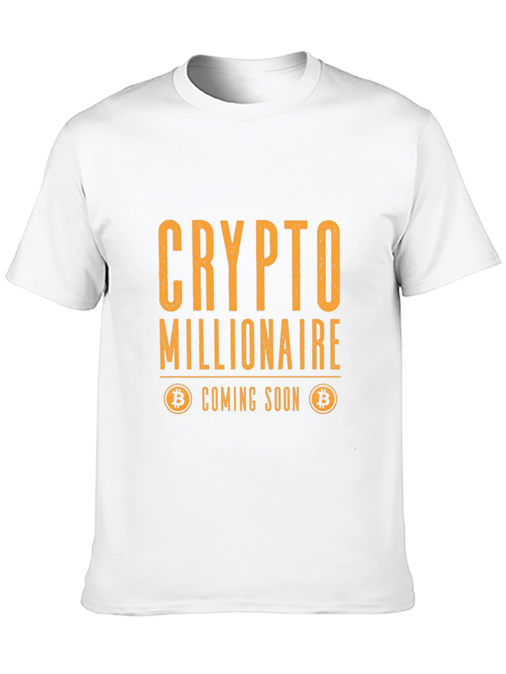 Crypto Millionaire Graphic T-Shirt - Bitcoin Enthusiast Tee