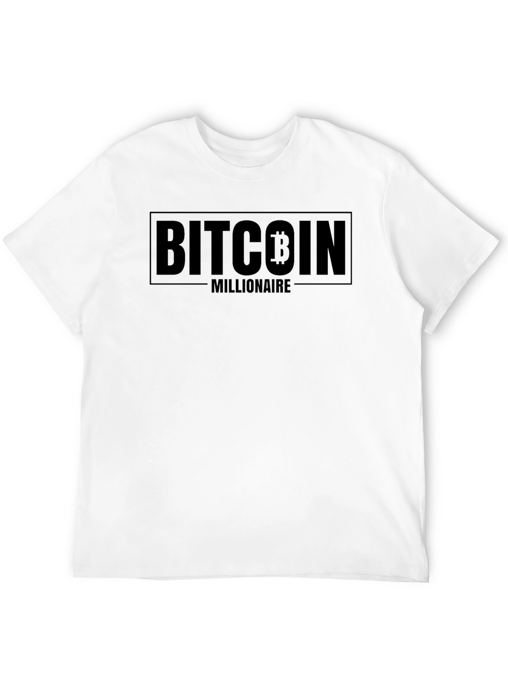 Bitcoin Millionaire Black T-Shirt Crypto Investor
