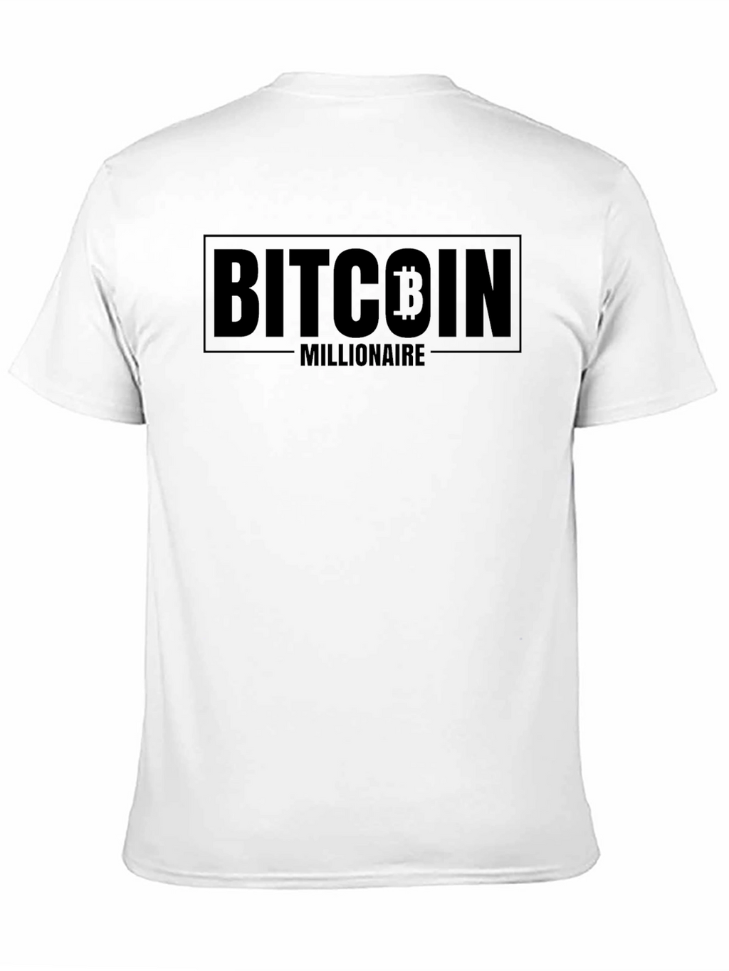 Bitcoin Millionaire Black T-Shirt Crypto Investor