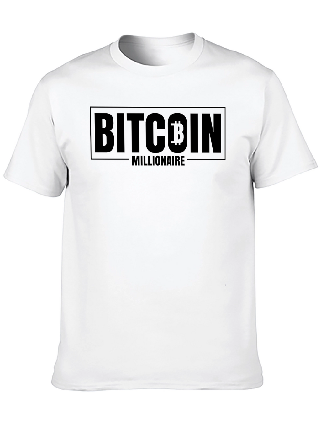 Bitcoin Millionaire Black T-Shirt Crypto Investor