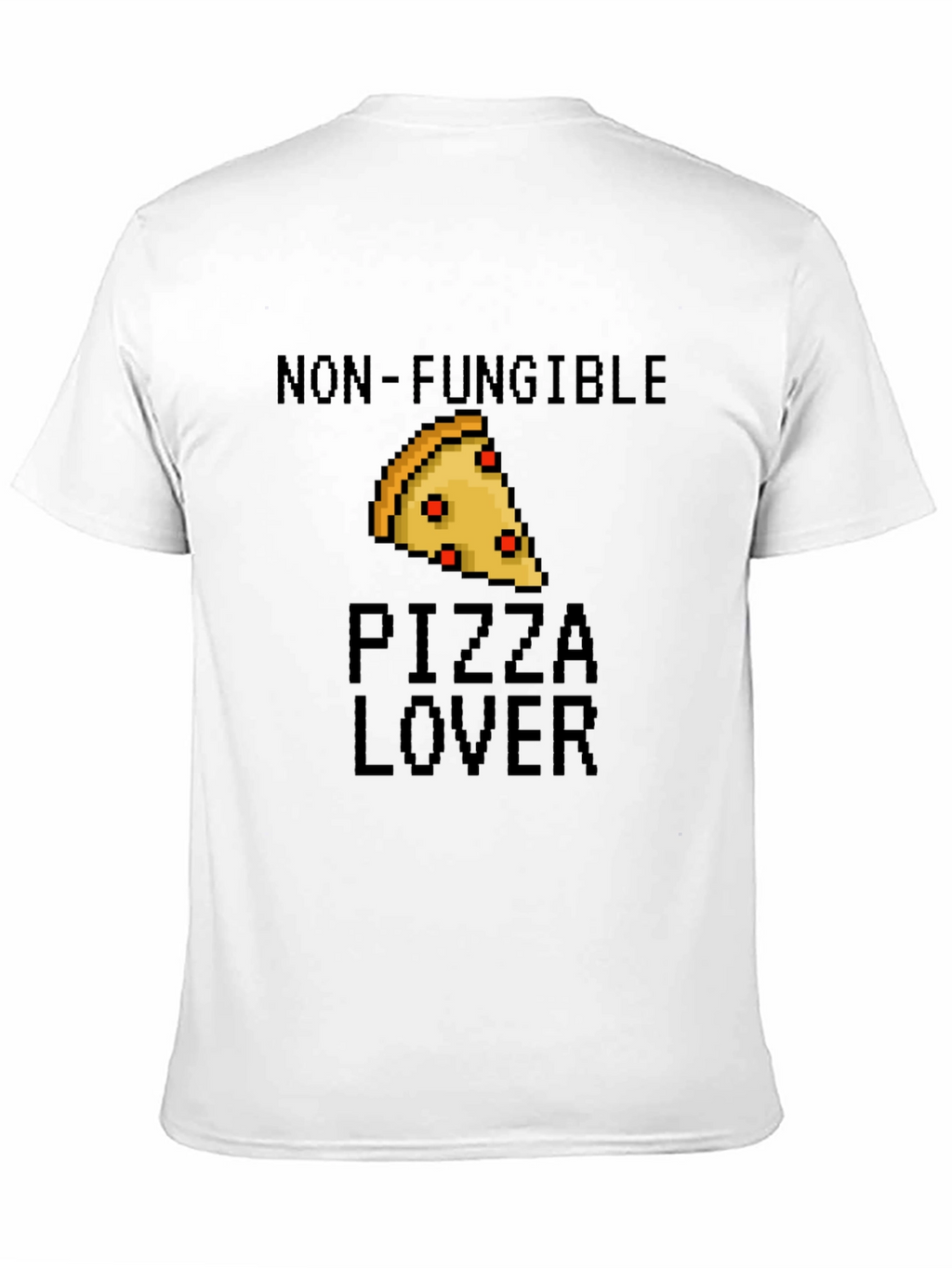 Non-Fungible Pizza Lover Black T-Shirt