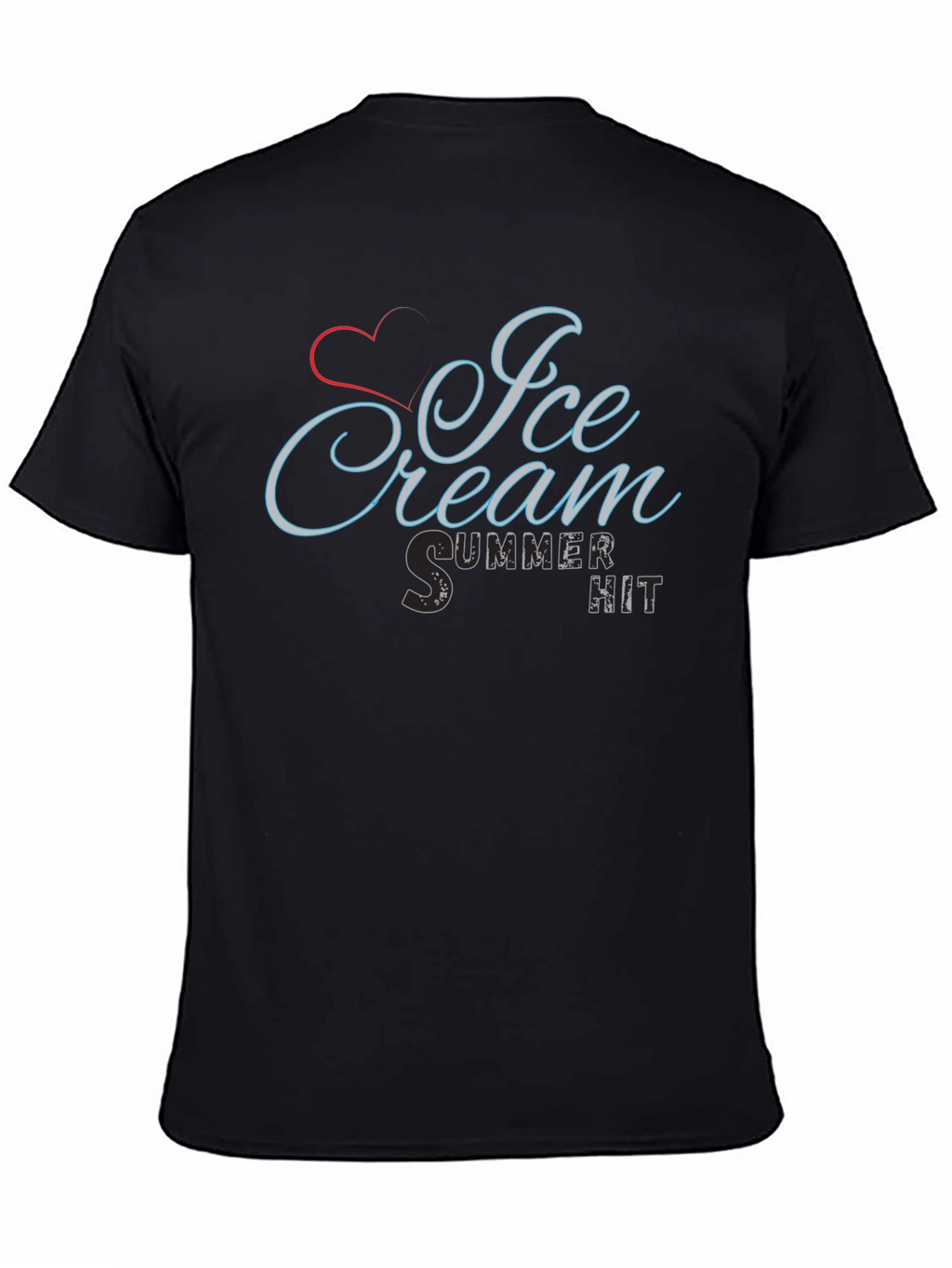 Ice Cream Summer Hit Graphic T-Shirt