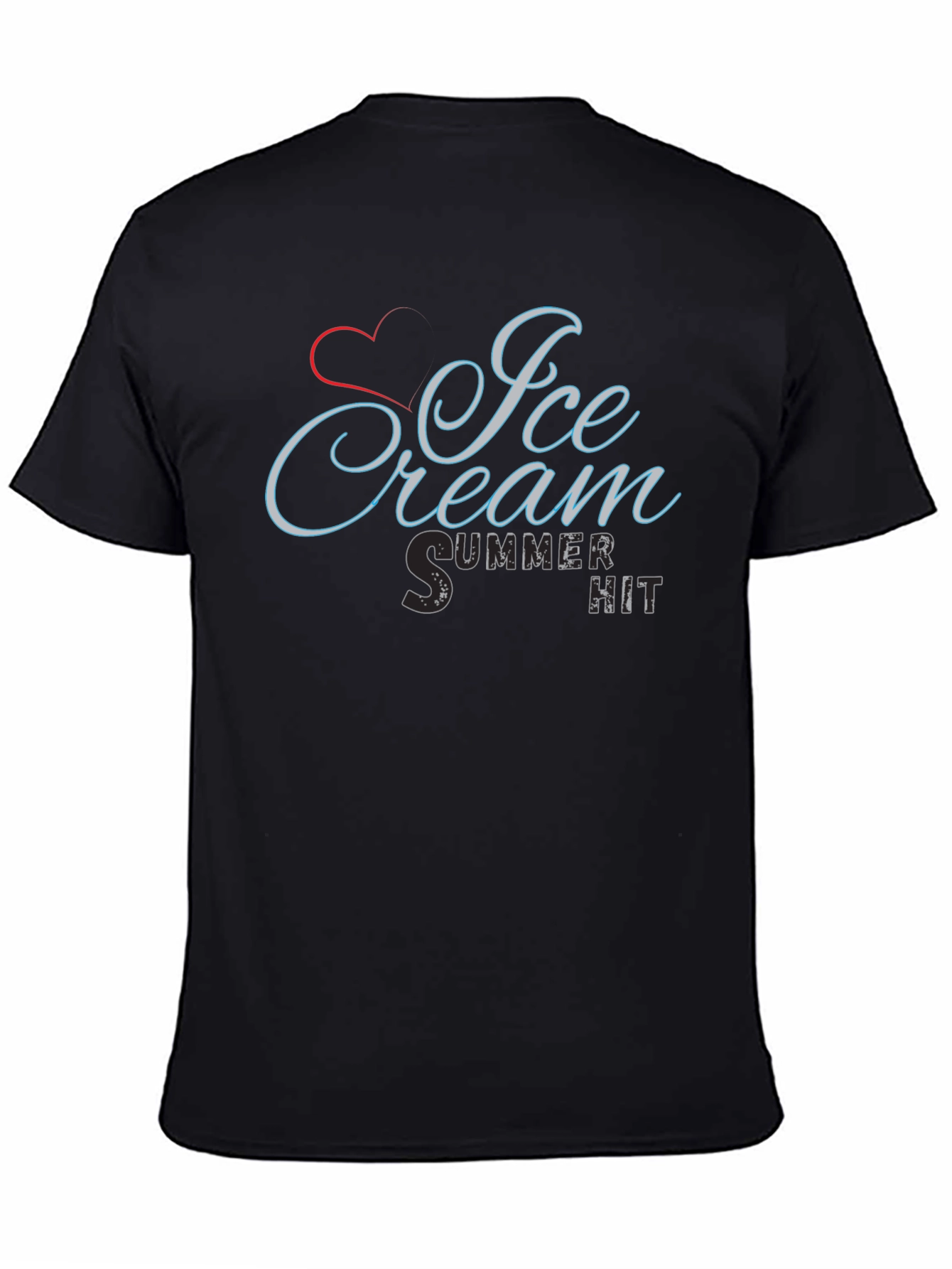 Ice Cream Summer Hit Graphic T-Shirt