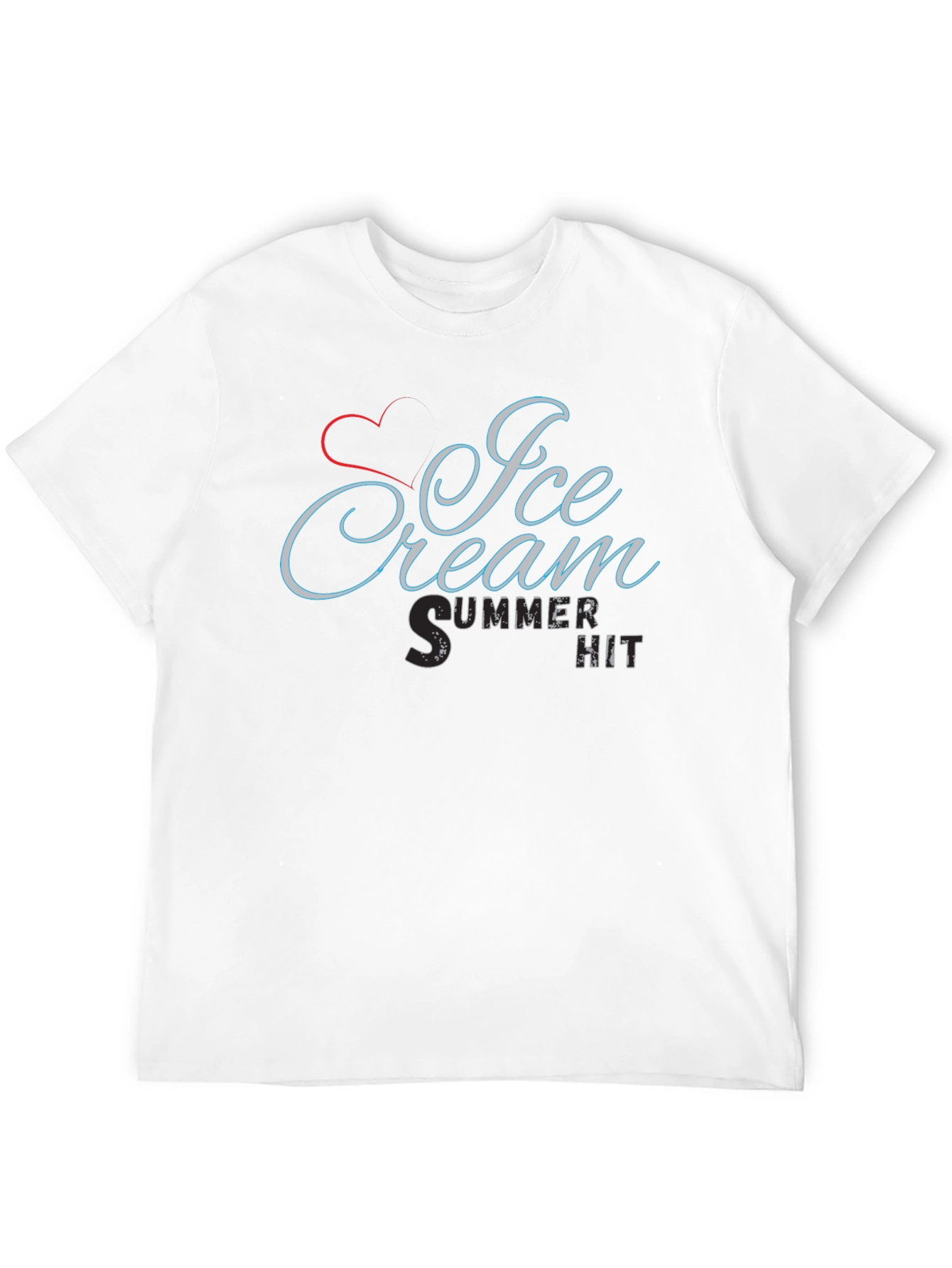 Ice Cream Summer Hit Graphic T-Shirt