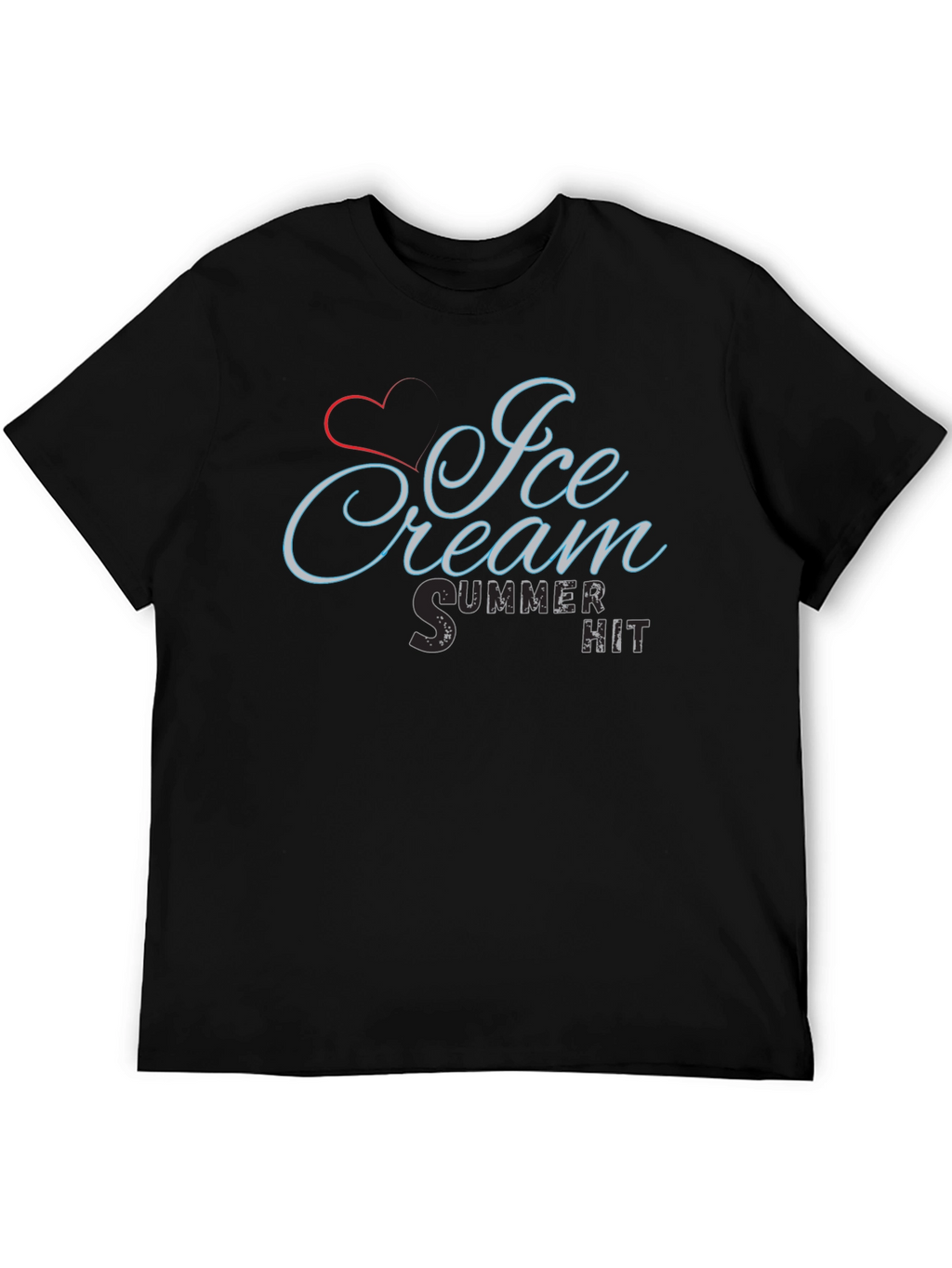 Ice Cream Summer Hit Graphic T-Shirt